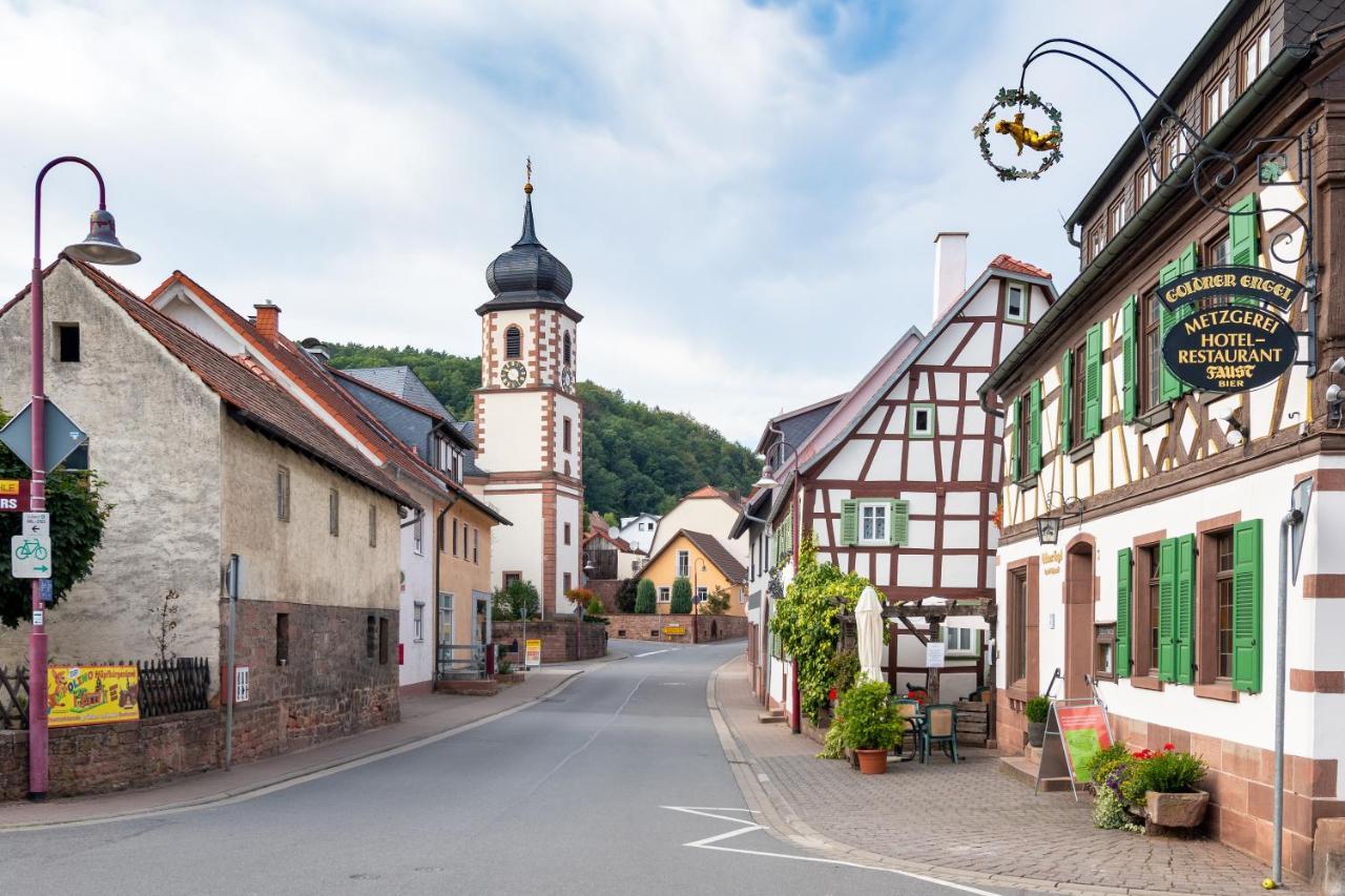 Ferienwohnung Hauk Laudenbach  Bagian luar foto